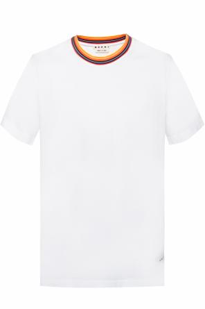 T-shirt with embroidered logo, zdjęcie 1 T-shirt with embroidered logo od Marni